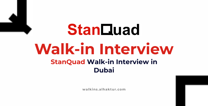 StanQuad walk-in interview in Dubai for debt collection executive jobs in UAE financial services sector