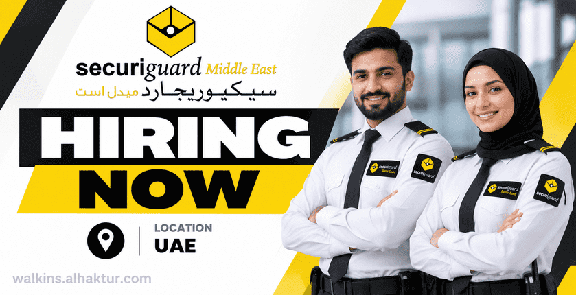 Securiguard Middle East hiring now in the UAE with professional male and female security staff.